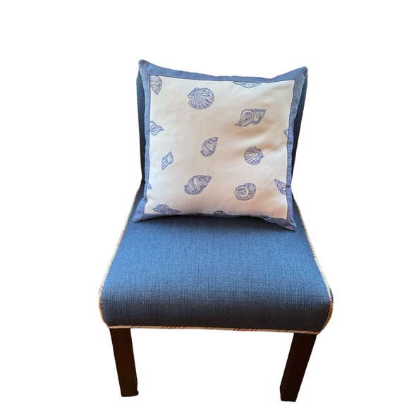 Custom Accent Pillow Cover  17" X 17" (2 Available) Banded - Picture 5 of 5